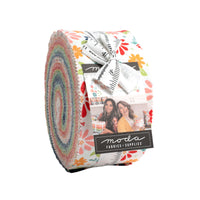 PRESALE Raspberry Summer Jelly Roll by Sherri & Chelsi for Moda Fabrics | 40 Precut 2.5" Strips | 37690JR