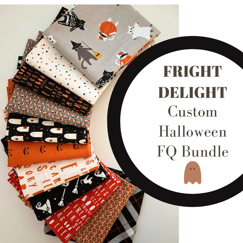 Fright Delight Halloween Fat Quarter Bundle | Custom Bundle | 11 FQs