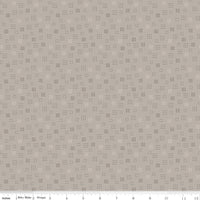 Autumn Pewter Squares Yardage by Lori Holt for Riley Blake Designs | C14653 PEWTER Cut Options