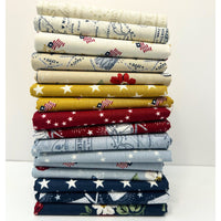Independence Custom Fat Quarter Bundle by the RBD Designers for Riley Blake Designs | 16 FQs |. Curated Bundle