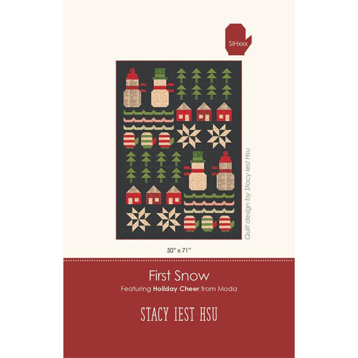 First Snow Quilt Pattern by Stacy Iest Hsu | SIH 117