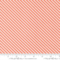 PRESALE In The Garden Bias Stripe Coral Yardage by Corey Yoder for Moda Fabrics| 29237 25