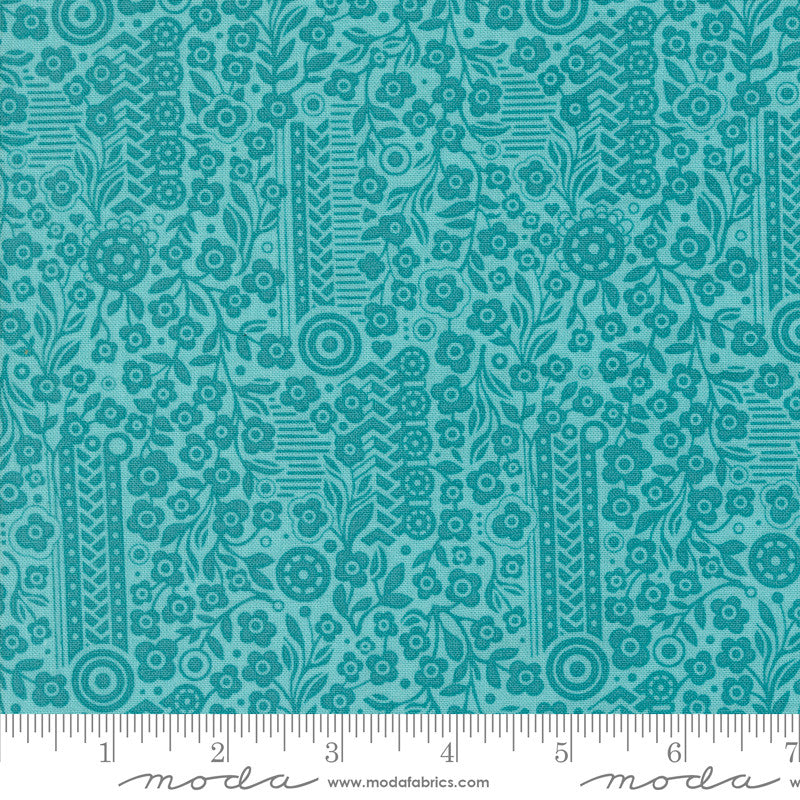 Sunday Brunch Souffle Mint Tea Yardage by BasicGrey for Moda Fabrics | 30755 19