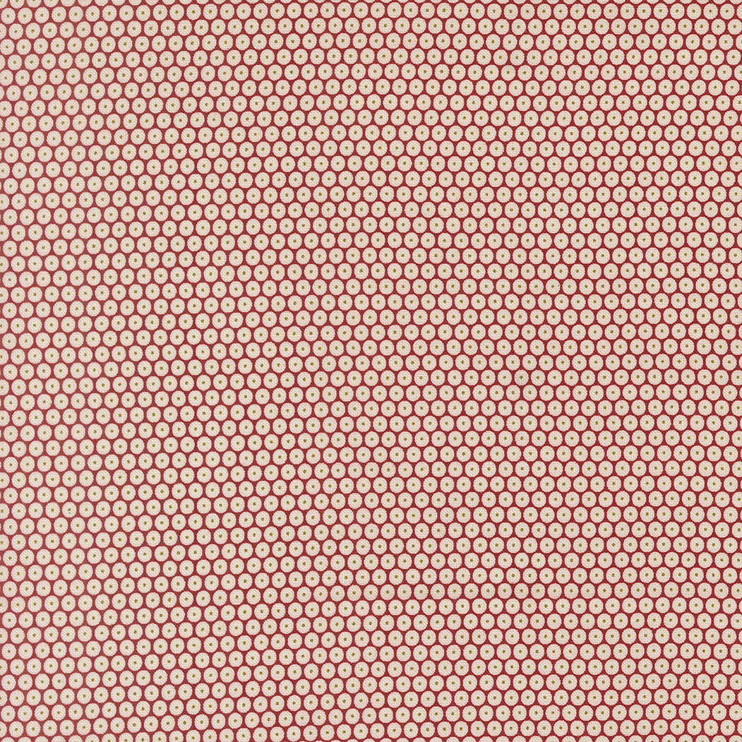 PRESALE Chilly Snowball Red Yardage by Sweetwater for Moda Fabrics | 55718 12