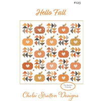 PRESALE Hello Fall Quilt Kit With Birch and Willow by Sherri & Chelsi for Moda Fabrics | Quilt Size 71 1/2" x 71 1/2"