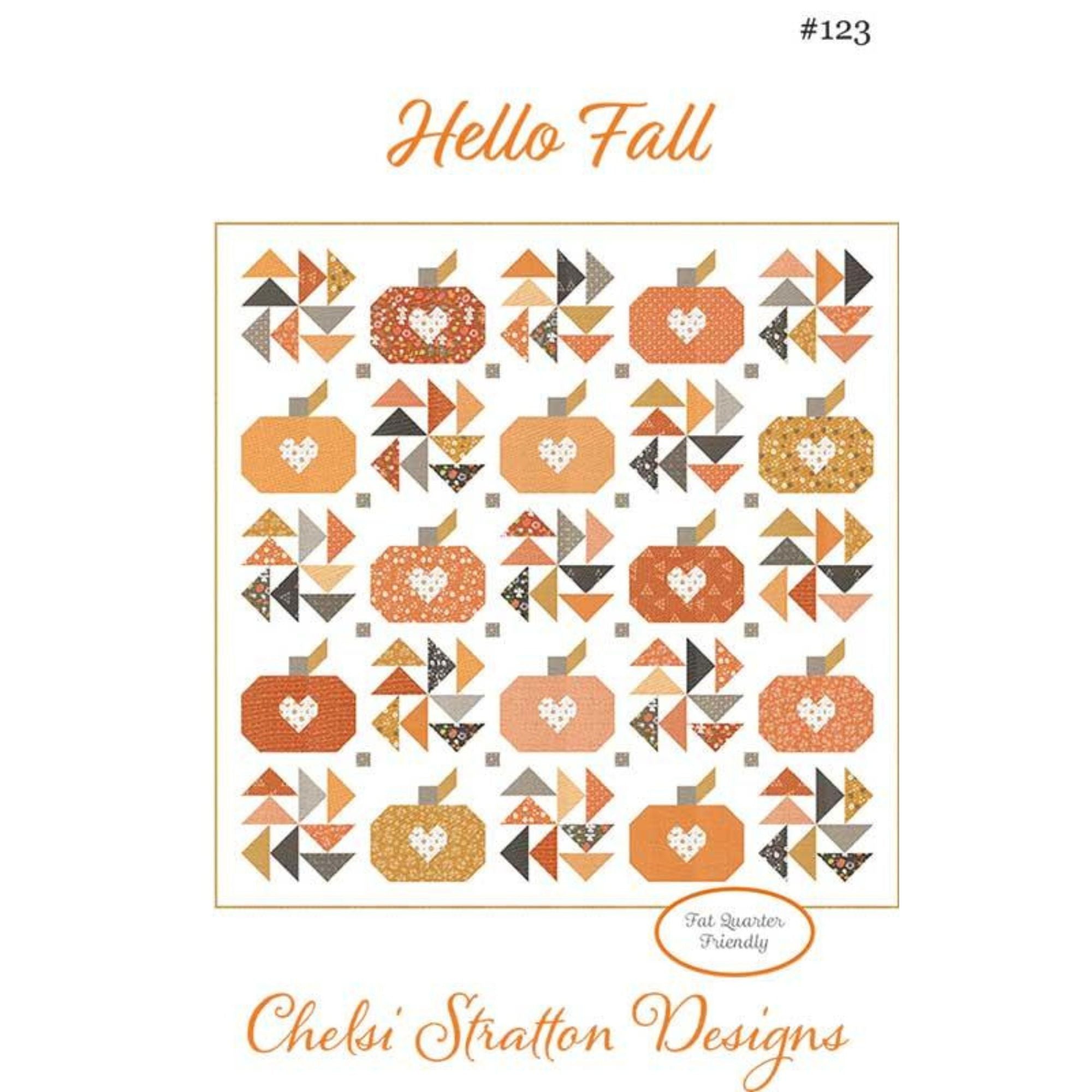 PRESALE Hello Fall Quilt Kit With Birch and Willow by Sherri & Chelsi for Moda Fabrics | Quilt Size 71 1/2" x 71 1/2"