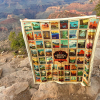 Minky Blanket America's National Parks by Dreamy Blankets for Riley Blake Designs | 100% Minky Polyester
