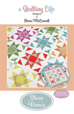 Shine Remix Custom Quilt Kit With Laguna Sunrise by Sherri & Chelsi for Moda Fabrics | Quilt Pattern by Sherri McConnell of A Quilting Life