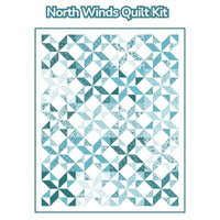 North Winds Custom Quilt Kit With Reef by Corinne Wells for Riley Blake Designs | Quilt Size 58" x 68"