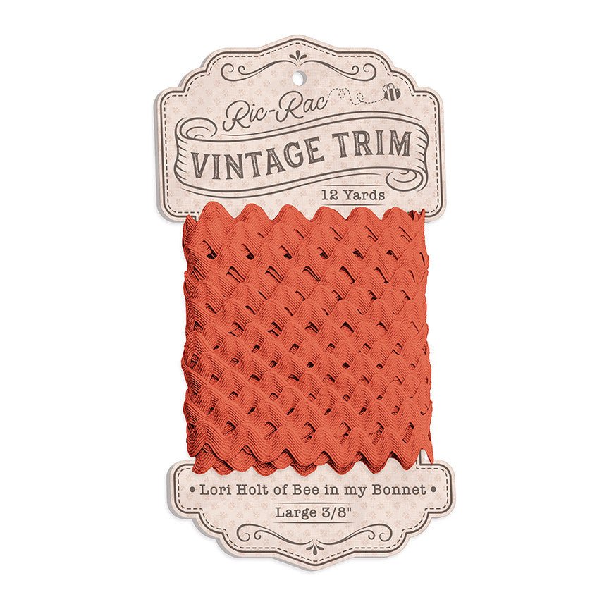 PRESALE Vintage Trim Large Autumn Ric Rac 5/8" by Lori Holt of Bee in My Bonnet | STVT-50247