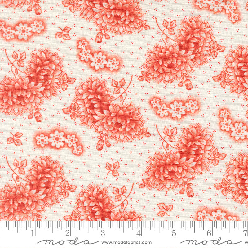 Rosie Vintage Linens Strawberry Yardage by Fig Tree & Co for Moda Fabrics | 35423 24