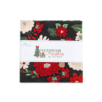 Evergreen Wishes 5" Stacker by Traci Reed for Riley Blake Designs | 42 Pcs | 5-17810-42
