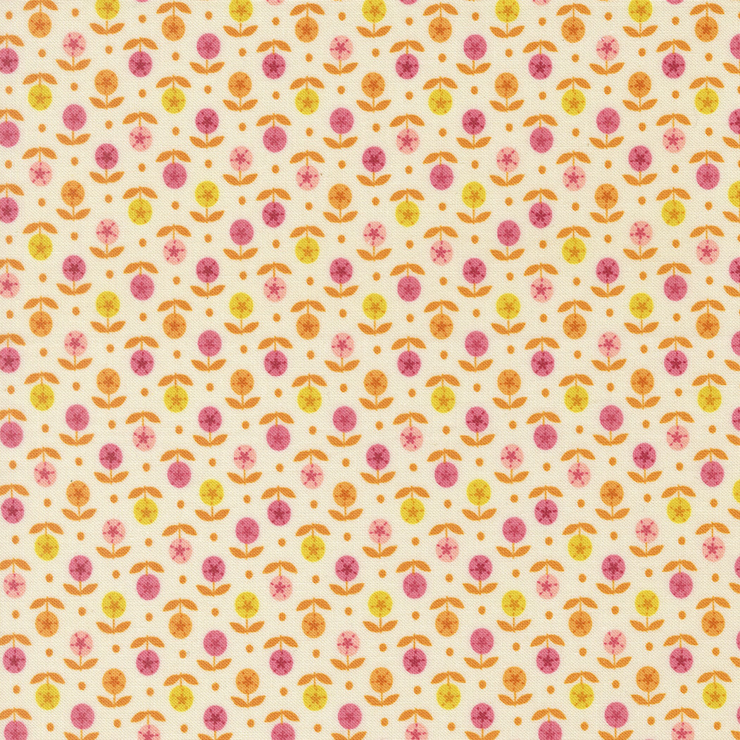 Happy Daze Flower Dot Cloud Yardage by Chloe’s Closet for Moda Fabrics | 33846 11