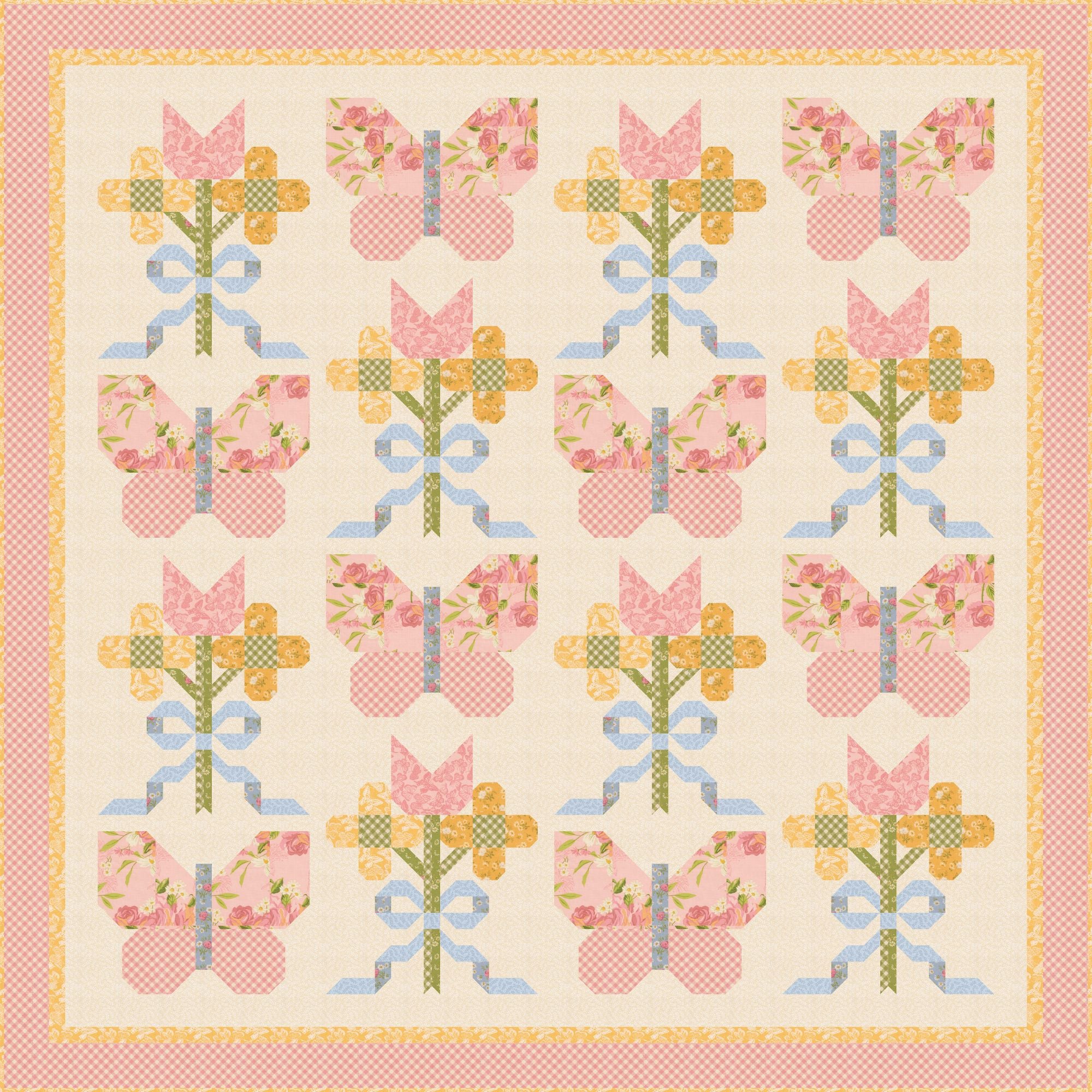 PRESALE Flowers for You Quilt Pattern by Stacy Iest Hsu | SIH 123