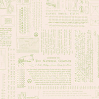 PRESALE TYPE/ography Background Lettuce Yardage by Lori Holt of Bee in My Bonnet for Riley Blake Designs | C16851-LETTUCE