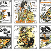 Scary Scraps Patch Panel by J. Wecker Frisch for Riley Blake Designs | Panel Size 23 1/2" x 43 1/2" | PD17601-PANEL