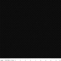 American Jane Pindots Black by American Jane for Riley Blake Designs | C840-BLACK