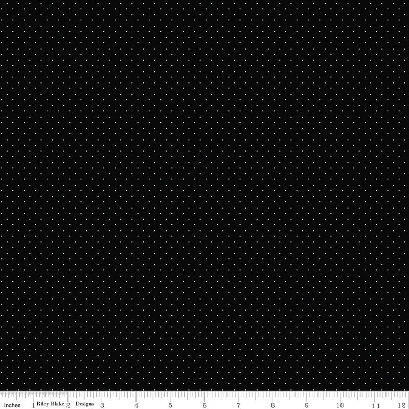 American Jane Pindots Black by American Jane for Riley Blake Designs | C840-BLACK