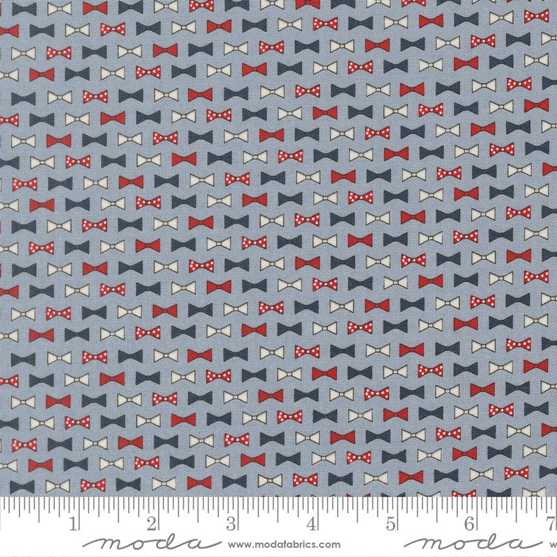 PRESALE Independence Day Bowties Splash Yardage by Sweetwater for Moda Fabrics | 55725 12