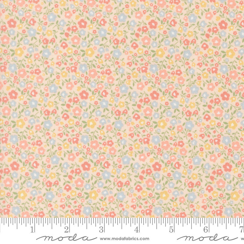 PRESALE Handmade Sweetness Bitty Blossoms Blush Yardage by Heather Briggs of My Sew Quilty Life for Moda Fabrics | 31791 15