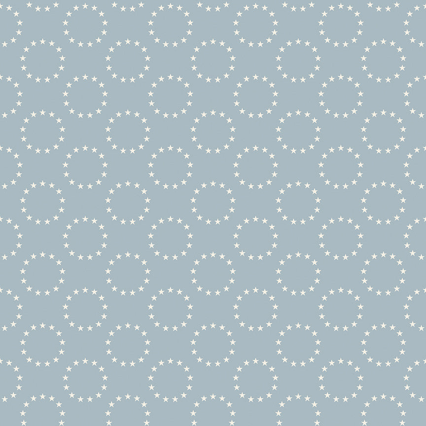 Independence 13 Colonies Blue Yardage by the RBD Designers for Riley Blake Designs | C17336-BLUE