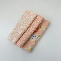 Rosie Custom Fat Quarter Bundle Pink by Fig Tree & Co for Moda Fabrics | 3 FQs | Curated Bundle