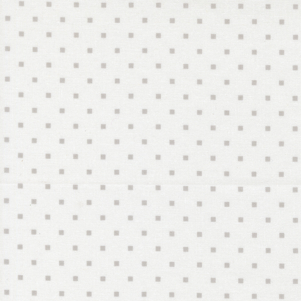 A Cat Named Stitch Cosmo Dot Cream Grey Yardage by Camille Roskelley for Moda Fabrics | 55345 25