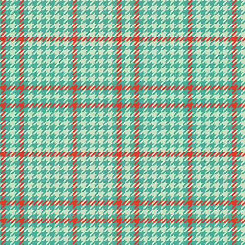 PRESALE Christmas in Color Holiday Check Peppermint Yardage by Art Gallery Fabrics | CMC-25412