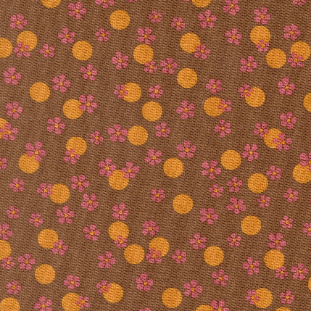 Happy Daze Easy Breezy Rust Yardage by Chloe’s Closet for Moda Fabrics | 33842 20