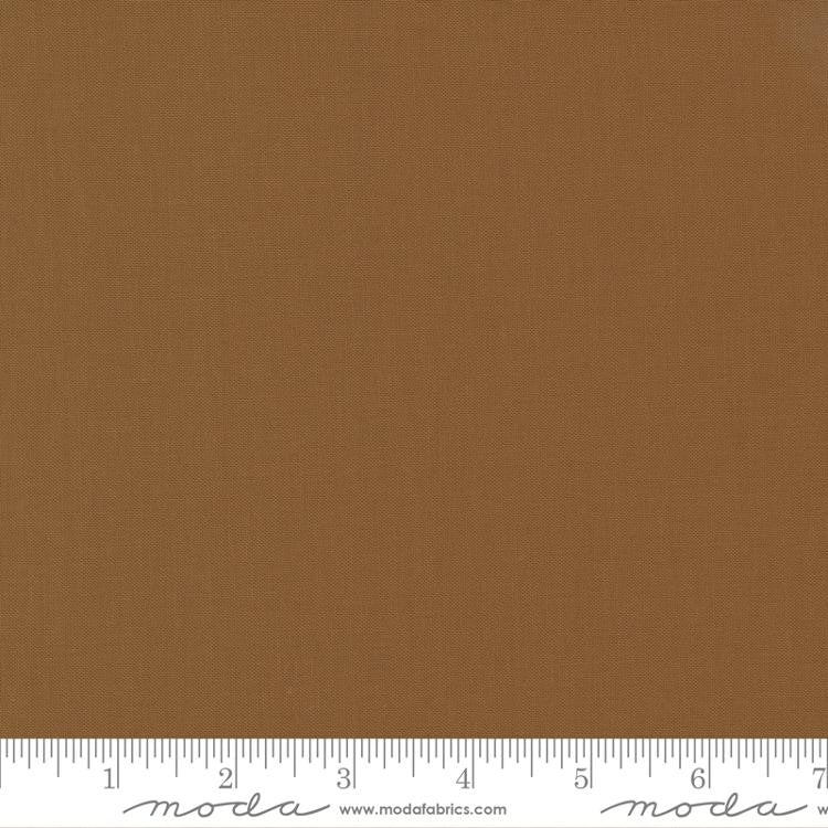 Bella Solid Sienna Yardage by Moda Fabrics | Solid Quilting Cotton | High Quality Solid Fabric | 9900 194