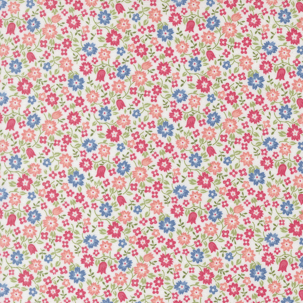 A Cat Named Stitch Lucky Cream Yardage by Camille Roskelley for Moda Fabrics | 55342 11