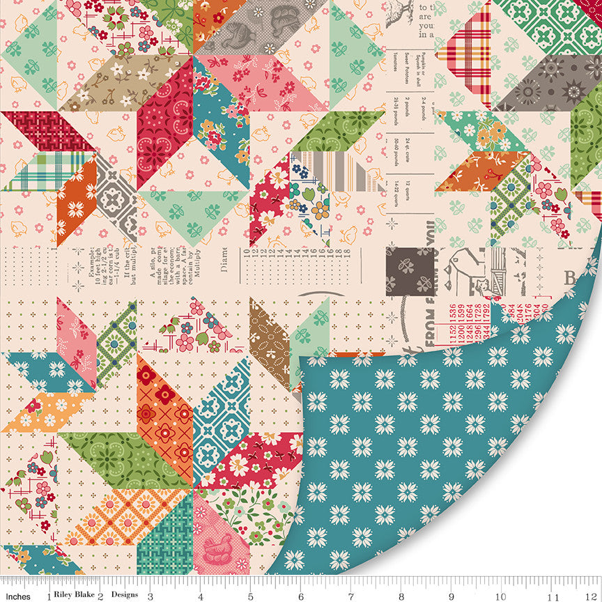 Farmers Daughter Double Lush Velvet by Lori Holt | Double Sided 58/60" | LV17360