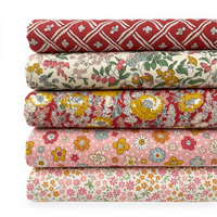 PRESALE Fat Quarter Bundle | Meadow Flowers by Liberty Fabrics for Riley Blake Designs | 5 Fat Quarters | Curated Bundle