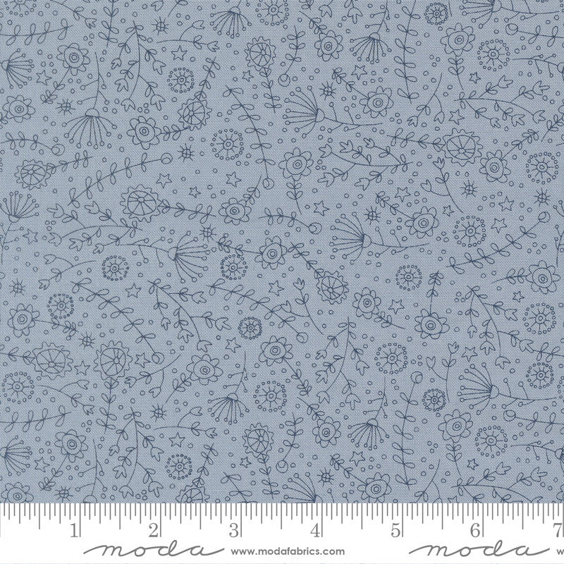 Independence Day The Meadow Splash Yardage by Sweetwater for Moda Fabrics | 55722 22