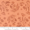 Woodland and Wildflowers Coral Peach Foraged Finds Yardage by Fancy That Design House for Moda Fabrics | 45583 23