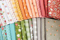 Sale! Bountiful Blooms Peach Posies Yardage by Sherri & Chelsi for Moda Fabrics |37663 13