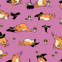 PRESALE Freaky Familiars Frogmiliars  Heliotrope Yardage by Ruby Star Society | RS5192 12