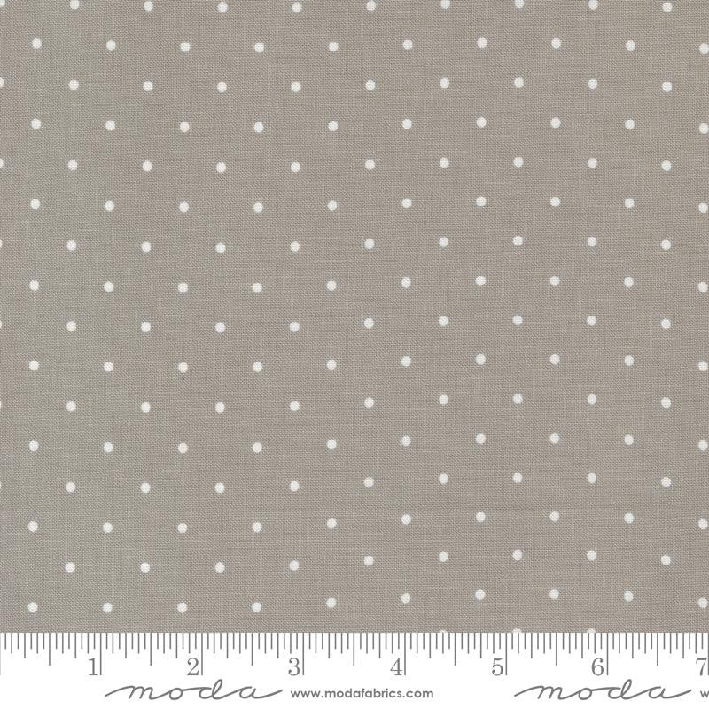 Magic Dot Dove Yardage by Lella Boutique for Moda Fabrics | 5230 16