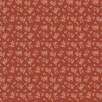 PRESALE Baked With Love Blessings Terracotta Yardage by Lori Holt of Bee in My Bonnet | C17780-TERRACOTTA