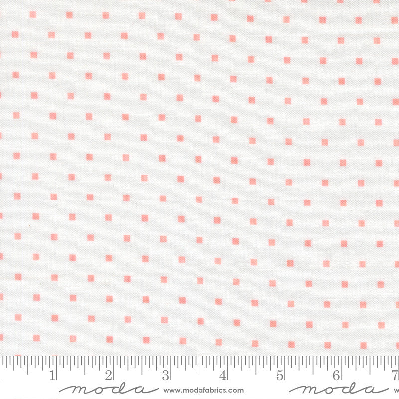 A Cat Named Stitch Cosmo Dot Cream Blush Yardage by Camille Roskelley for Moda Fabrics | 55345 11