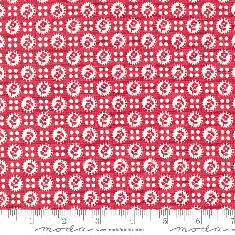 Lighthearted Red Sweet Yardage by Camille Roskelley for Moda Fabrics |55292 12