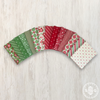 Kitty Christmas Custom Fat Quarter Christmas Colorway Bundle by Urban Chiks  | Curated Bundle 15 Fat Quarters