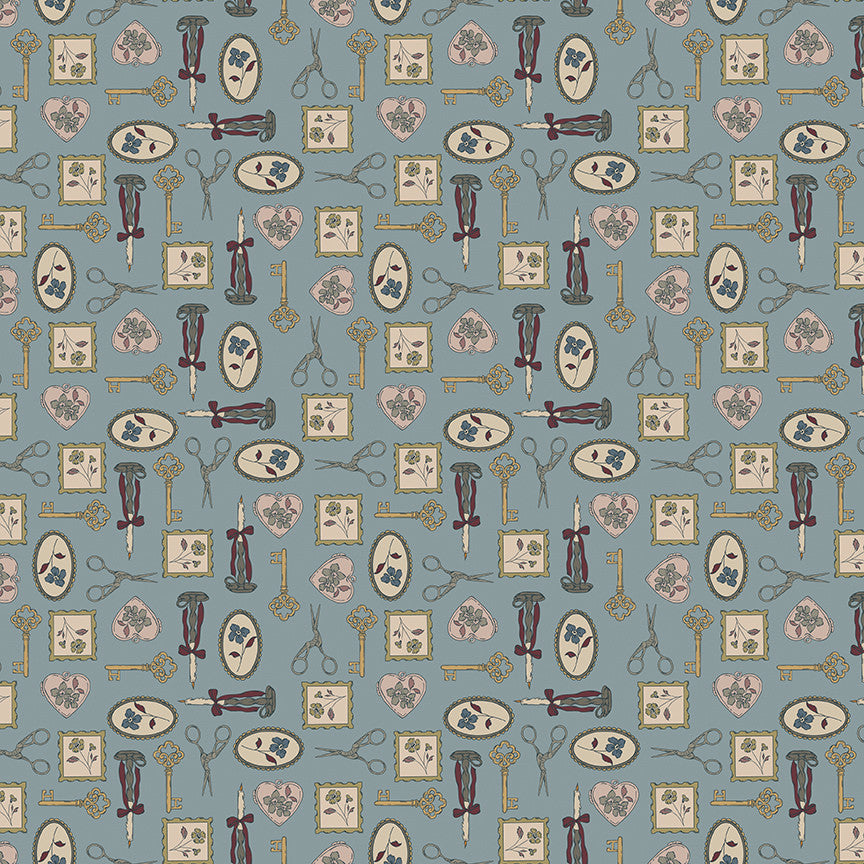 PRESALE Charmed & Treasured Charmed Storm Yardage by Kassidy Grace for Riley Blake Designs | C18161-STORM