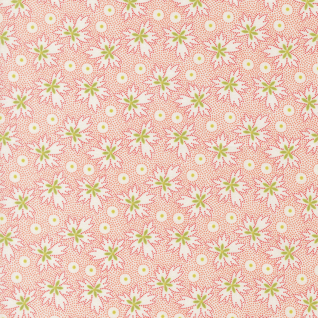 Summers End Geranium Leaves Cloud Yardage by Fig Tree & Co for Moda Fabrics | 35432 11