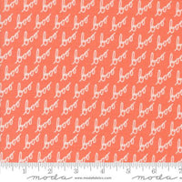 Hey Boo Soft Pumpkin Boo Yardage by Lella Boutique for Moda Fabrics | 5212 12  | Cut Options Available