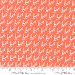 Hey Boo Soft Pumpkin Boo Yardage by Lella Boutique for Moda Fabrics | 5212 12  | Cut Options Available