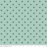 Porch Swing Mint Tiny Flowers Yardage by Ashley Collett for Riley Blake Designs | C14056 MINT