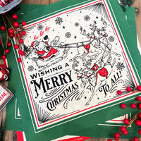 Holiday Cheer Christmas Panel Natural by Stacy Iest Hsu for Moda Fabrics | Panel Size 36" x 44" | 20978 11