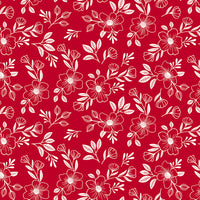 PRESALE Radiant Ruby Main Schoolhouse Yardage by Dani Mogstad for Riley Blake Designs | C17260-SCHOOLHOUSE