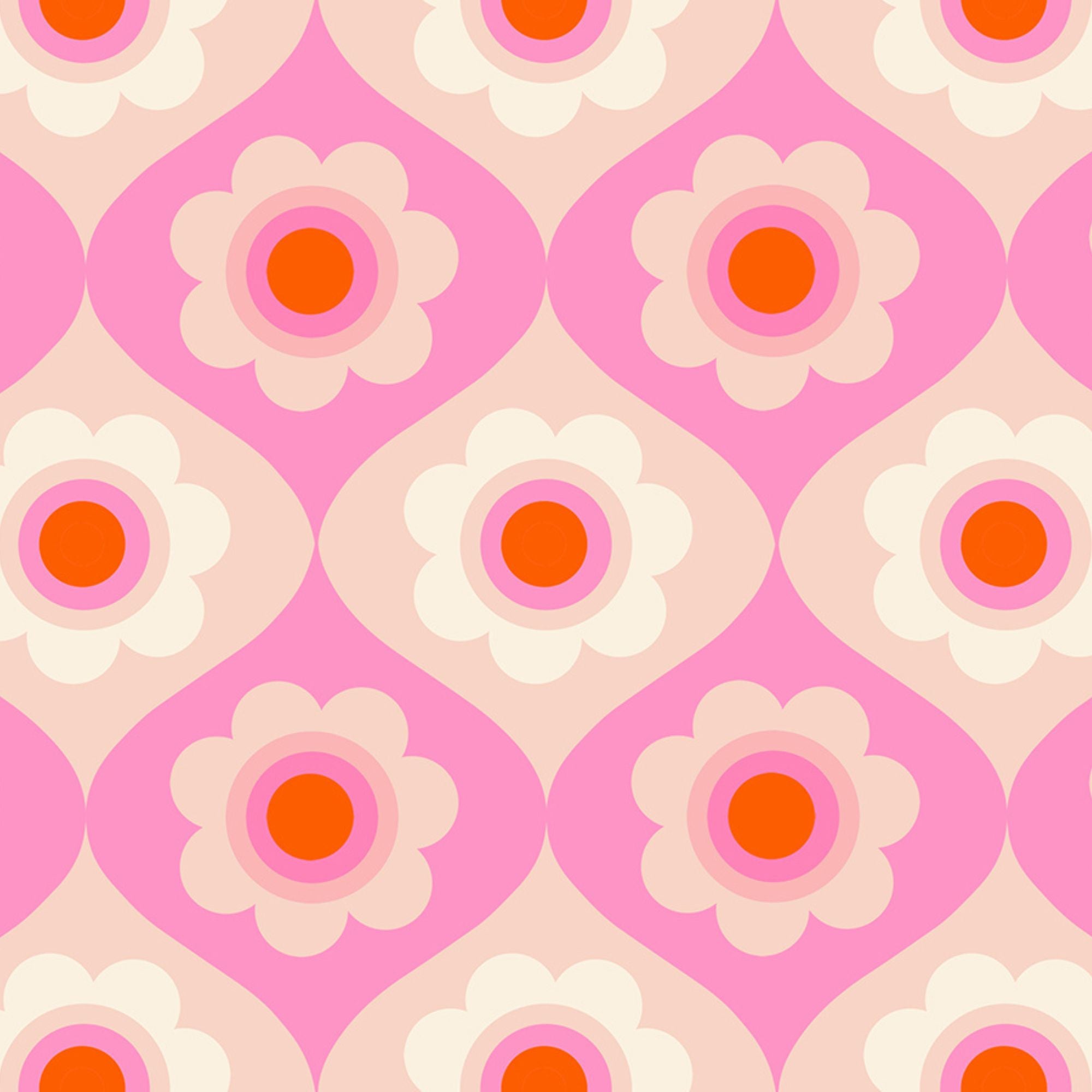 Trinketry Floral Flamingo Yardage by Melody Miller for Ruby Star Society | RS0114 17